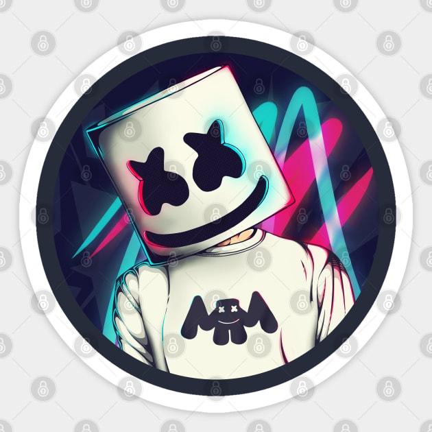 Marshmello Sticker by DenielHast